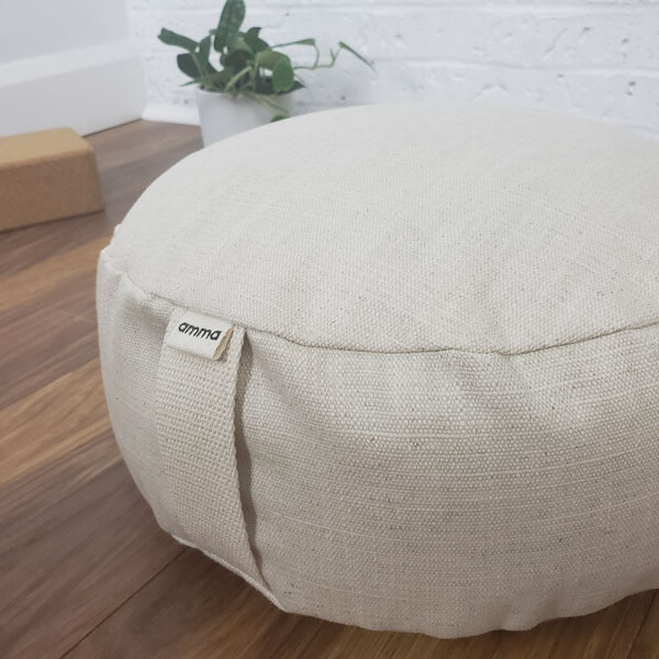 Try a Zafu Meditation Cushion for Comfort, Posture (& Introspective Bliss)
