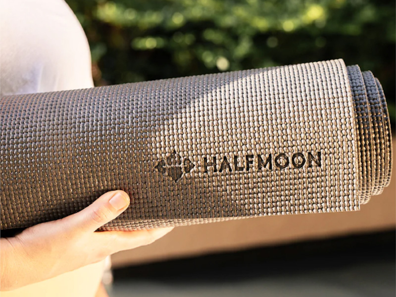 D?corsecrets 4mm Luxury Anti Skid Yoga Mat Set of 2, Exercise Mat